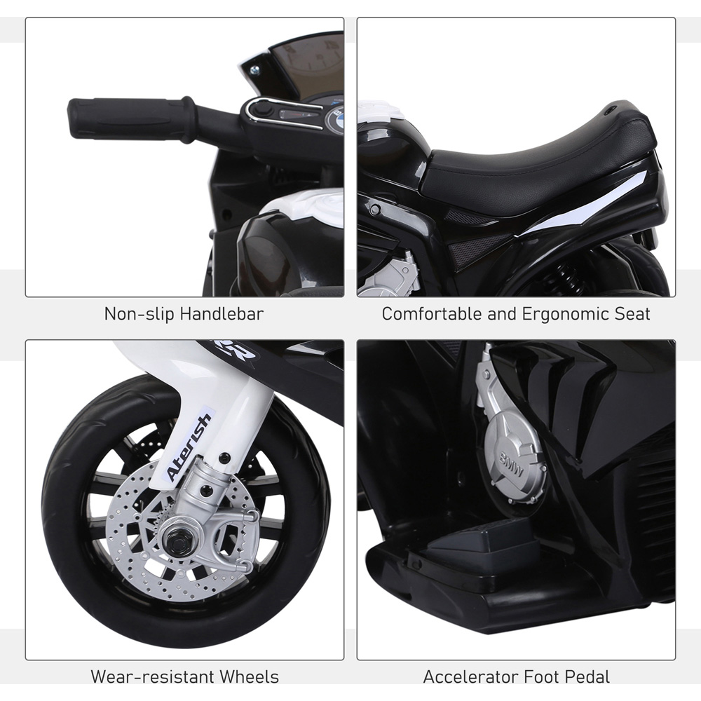 Portland BMW S1000RR Kids Electric Ride On Motorcycle Black Image 4