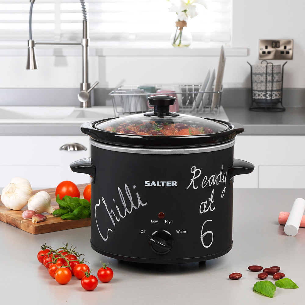 Salter EK2842 Chalkboard Slow Cooker 3.5L Wilko