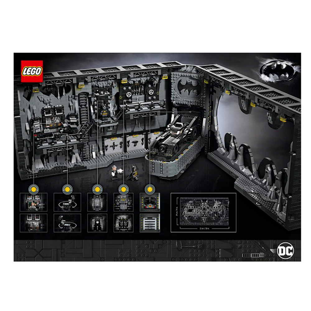 LEGO 76252 DC Batman Batcave Shadow Box Set Image 9