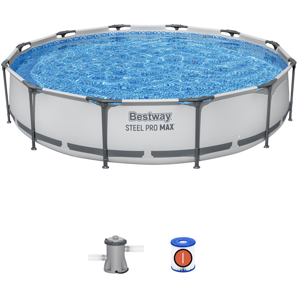 Bestway Steel Pro Max Frame Paddling Pool 12ft x 30 inch Image 4