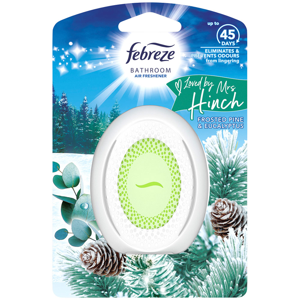 Febreze Frosted Pine and Eucalyptus Bathroom Air Freshener Wilko