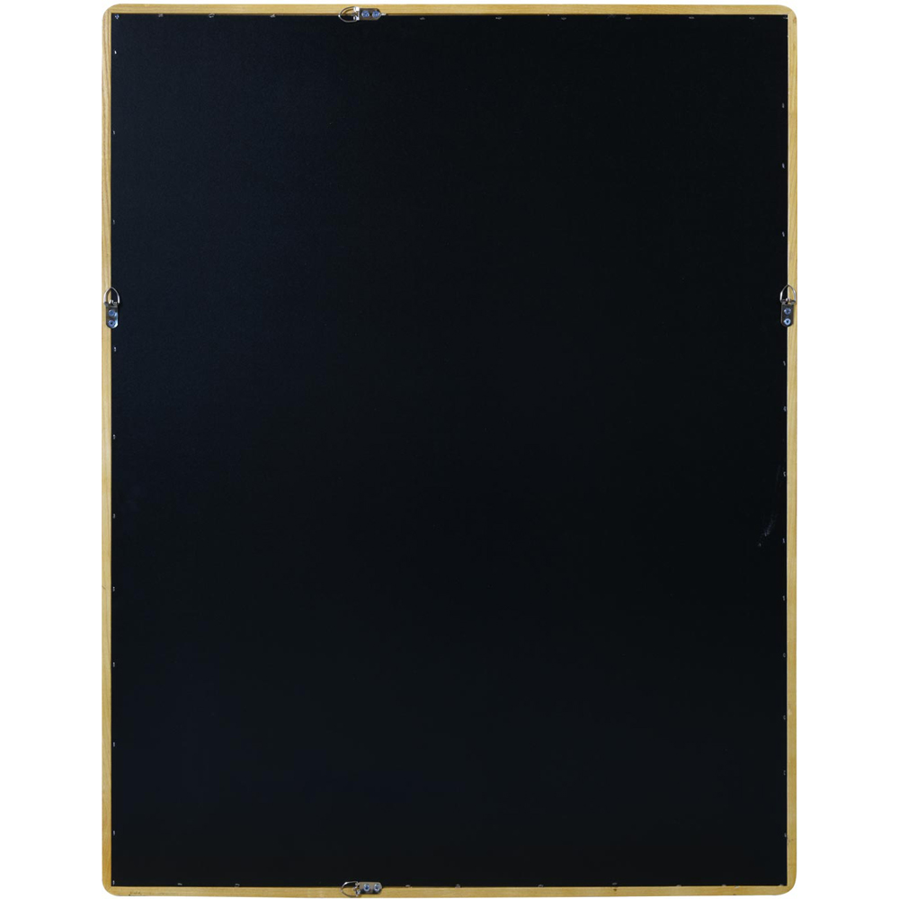 The Naturalis Solid Oak Framed Overmantle Wall Mirror 102 x 80cm Image 4