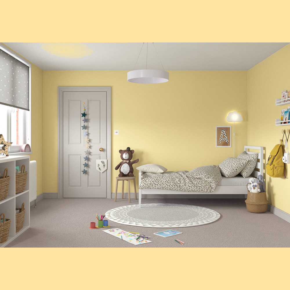Dulux Trade Lemon Tropics Walls and Ceilings Vinyl Matt Paint 5L Image 4