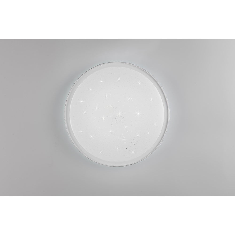 TRIO Varda White Matt Integrated LED Ceiling Light Image 5