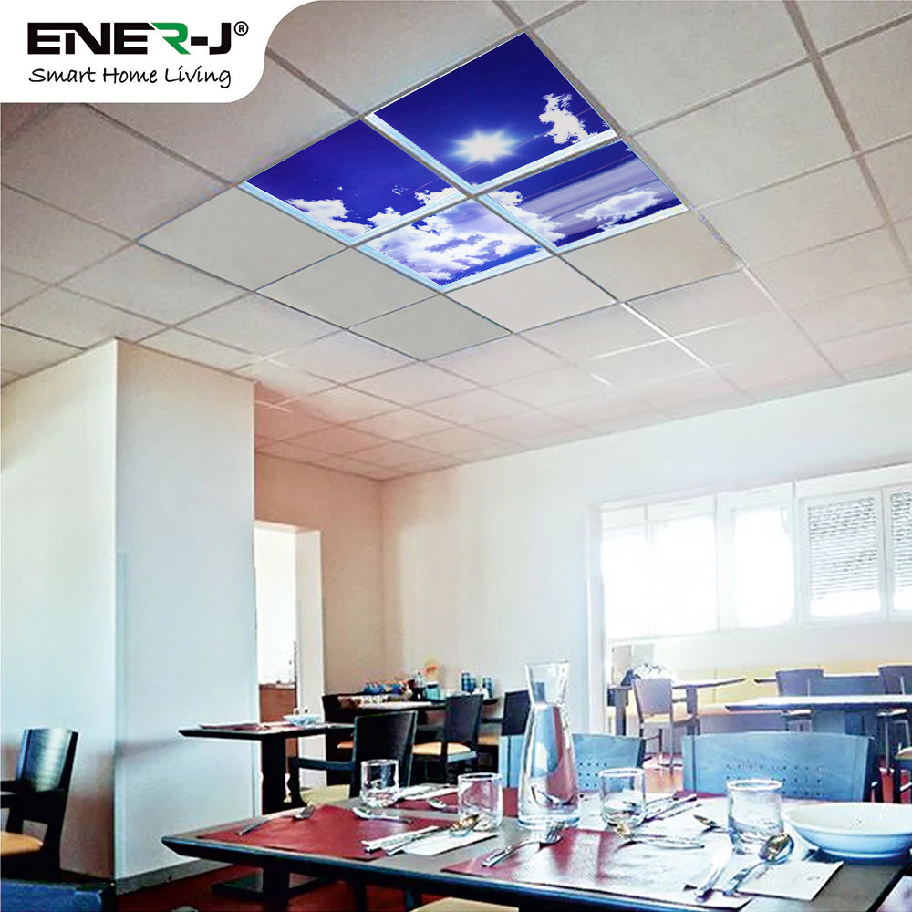 ENER-J 4 Sky Cloud LED Panels and Remote Set Image 3