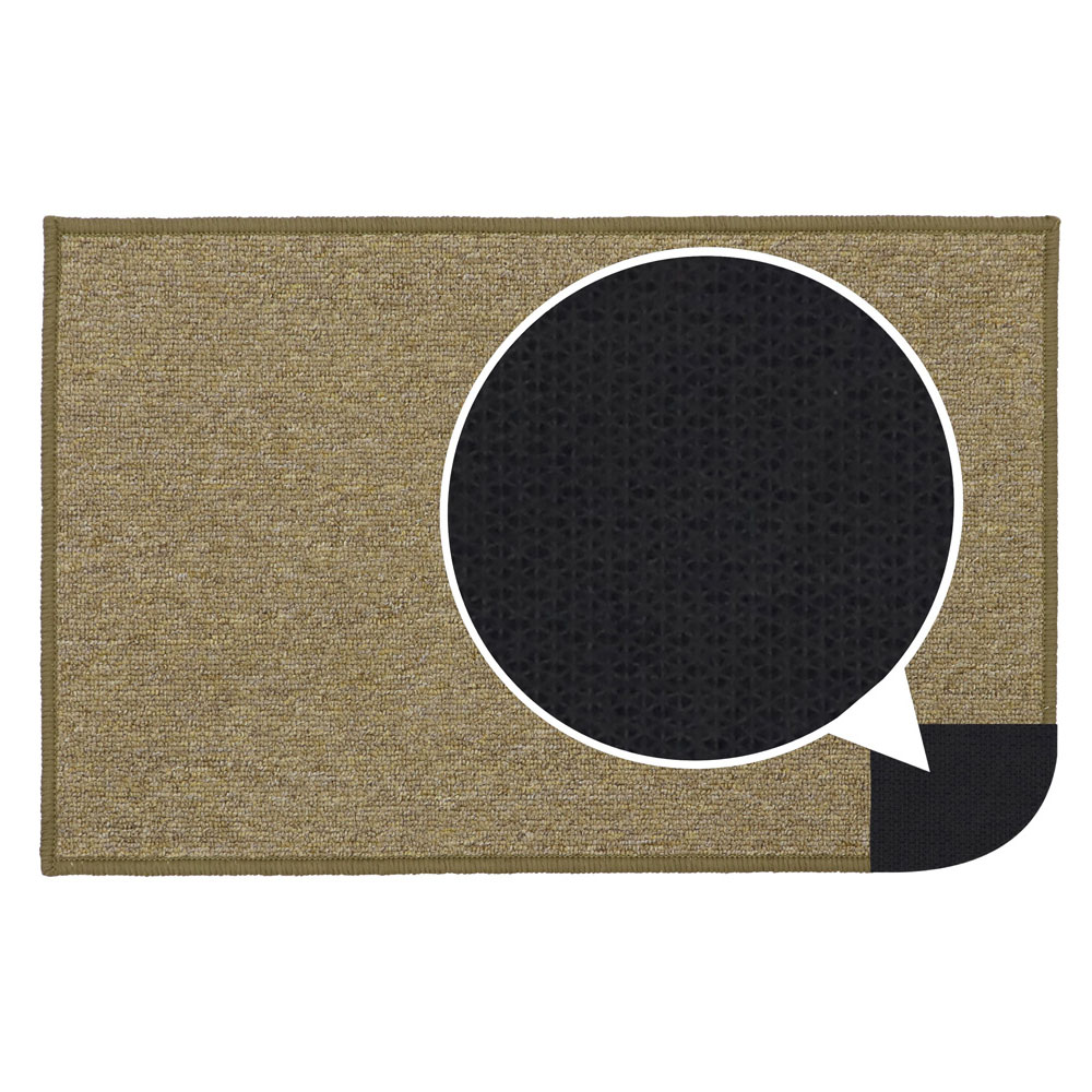 JVL Eden Latte Indoor Machine Washable Doormat 50 x 80cm Image 7