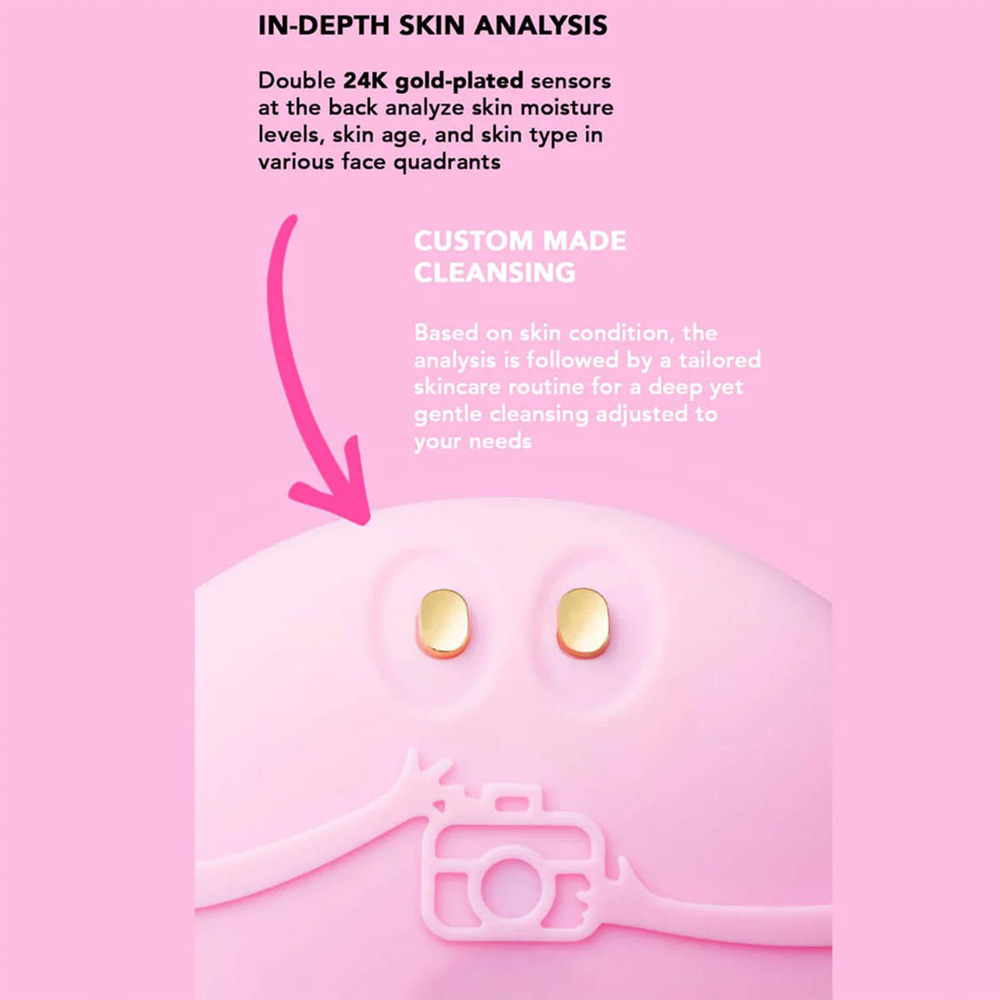 Foreo Luna Play Smart 2 Tickle Me Pink Facial Cleansing Brush Image 5