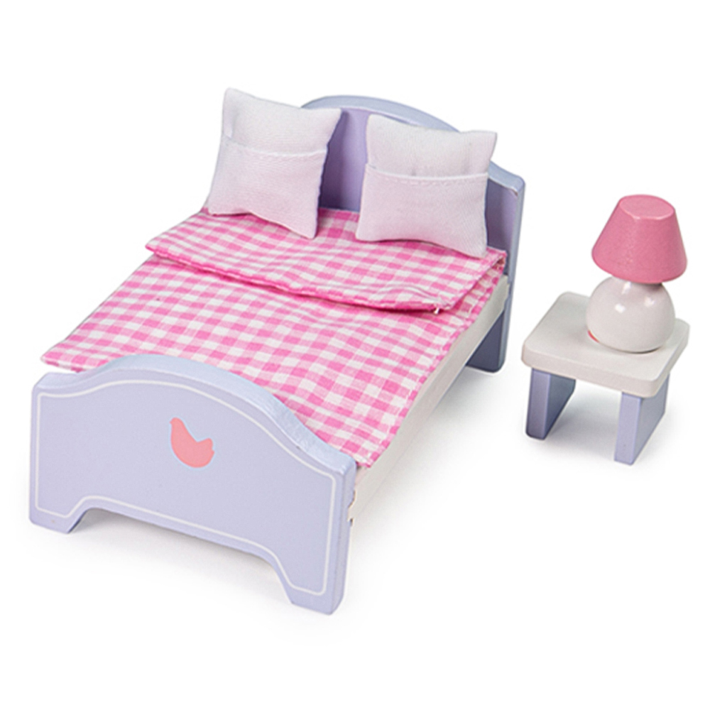 Tidlo Kids Dolls House Bedroom Furniture Set Image 3