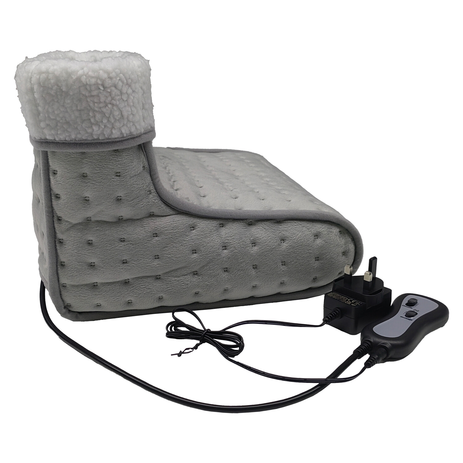 Foot Warmer with Massage - Grey Image 4
