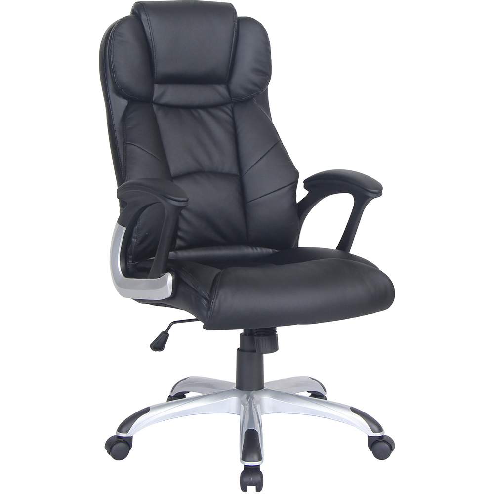 Brompton Office Chair - Black - Black Image 2