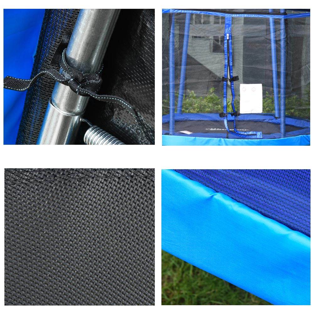 Kids Trampoline with Safety Enclosure Net Image 3
