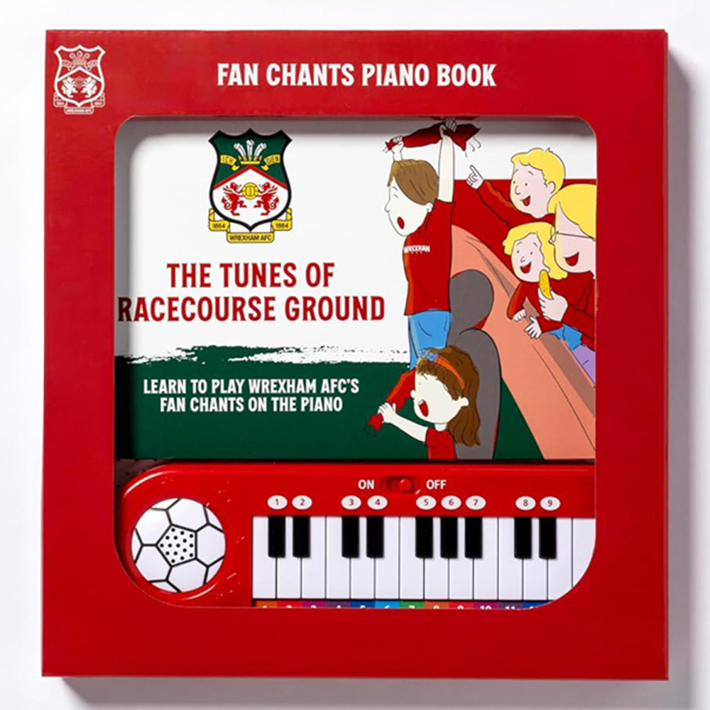 Fans Legacy Wrexham AFC Wrexham Fan Chants Piano Book Image 3