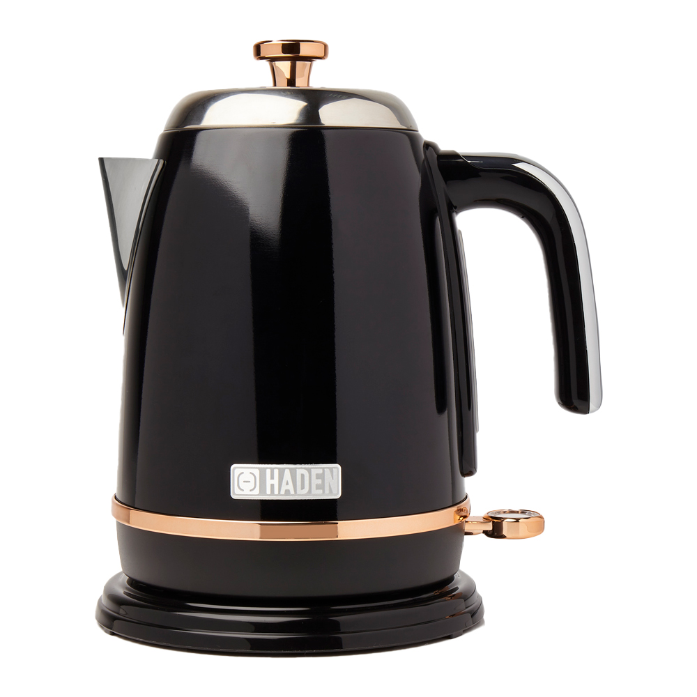 Haden Black and Copper Salcombe 1.7L Kettle Image 1