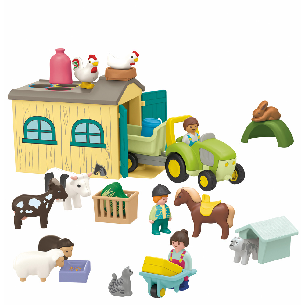 Playmobil Junior Farm Adventure with Tractor and Animal Friends Image 6