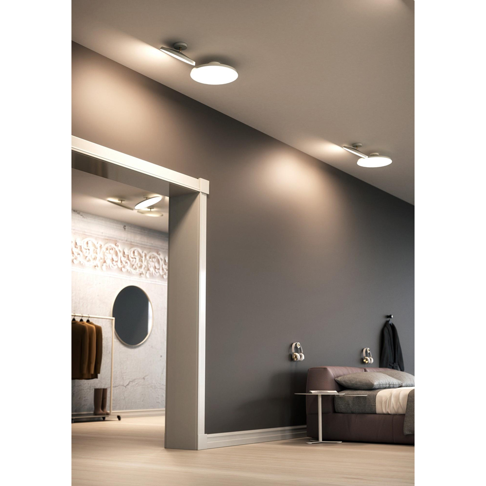 Nordlux Kaito 2 Pro 40 White Ceiling Light Image 4