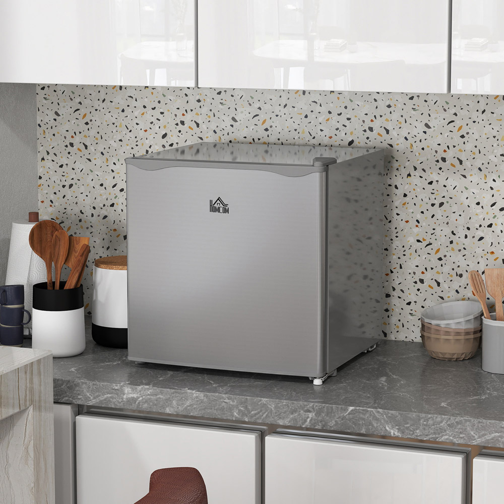 HOMCOM 800-127V70GY Grey 35L Tabletop Freezer Image 2