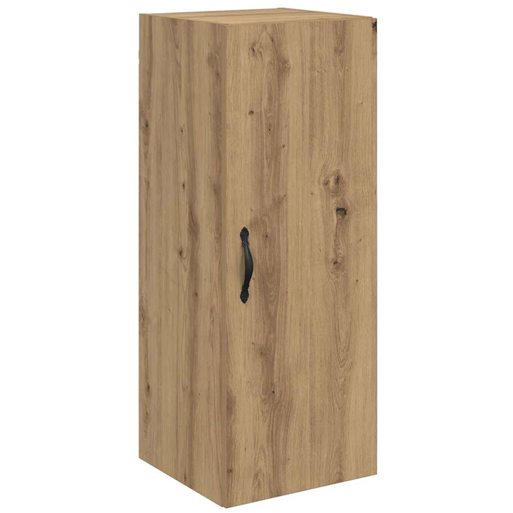 vidaXL 2 Door Artisan Oak Tall Slim Highboard Image 4