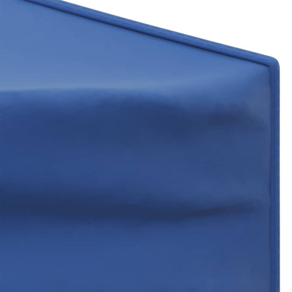 vidaXL 3 x 3m Blue Foldable Party Tent with Sidewalls Image 6