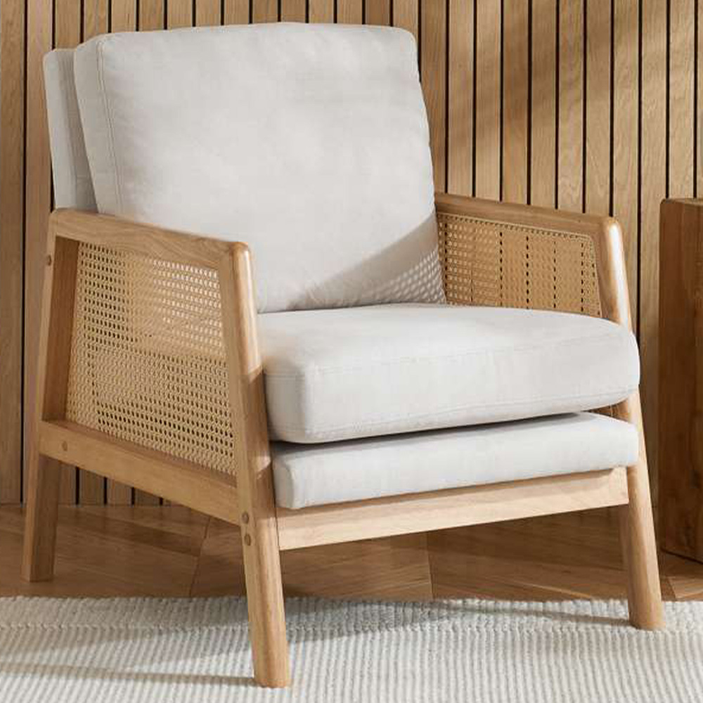 Birlea Ida Rattan Chair Image 1