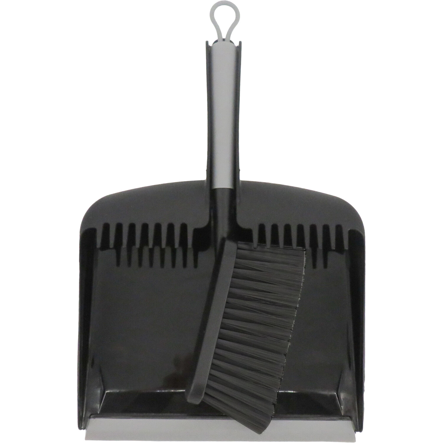 Argento Dustpan and Brush Set - Grey Image