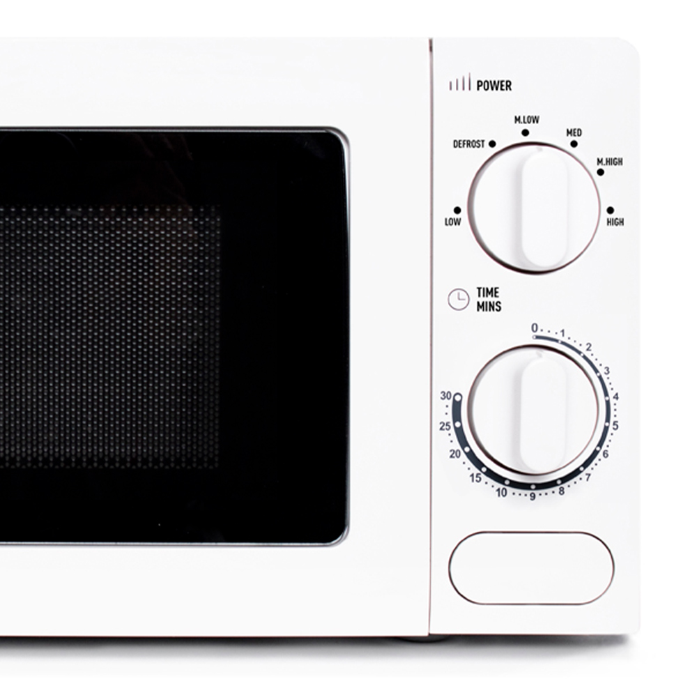 Haden 195630 White 17L Manual Microwave 700W Image 4