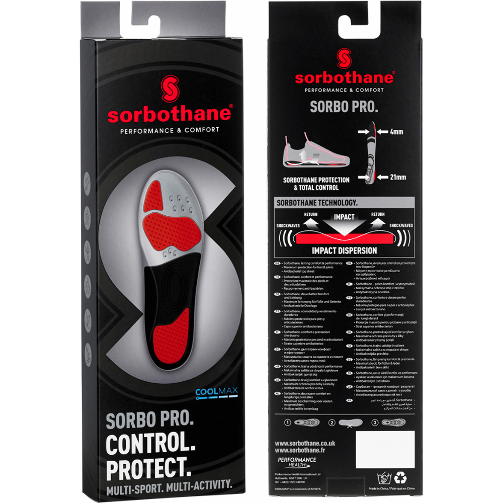 Sorbothane Sorbo Pro Size 11-12.5 Insoles Image 2