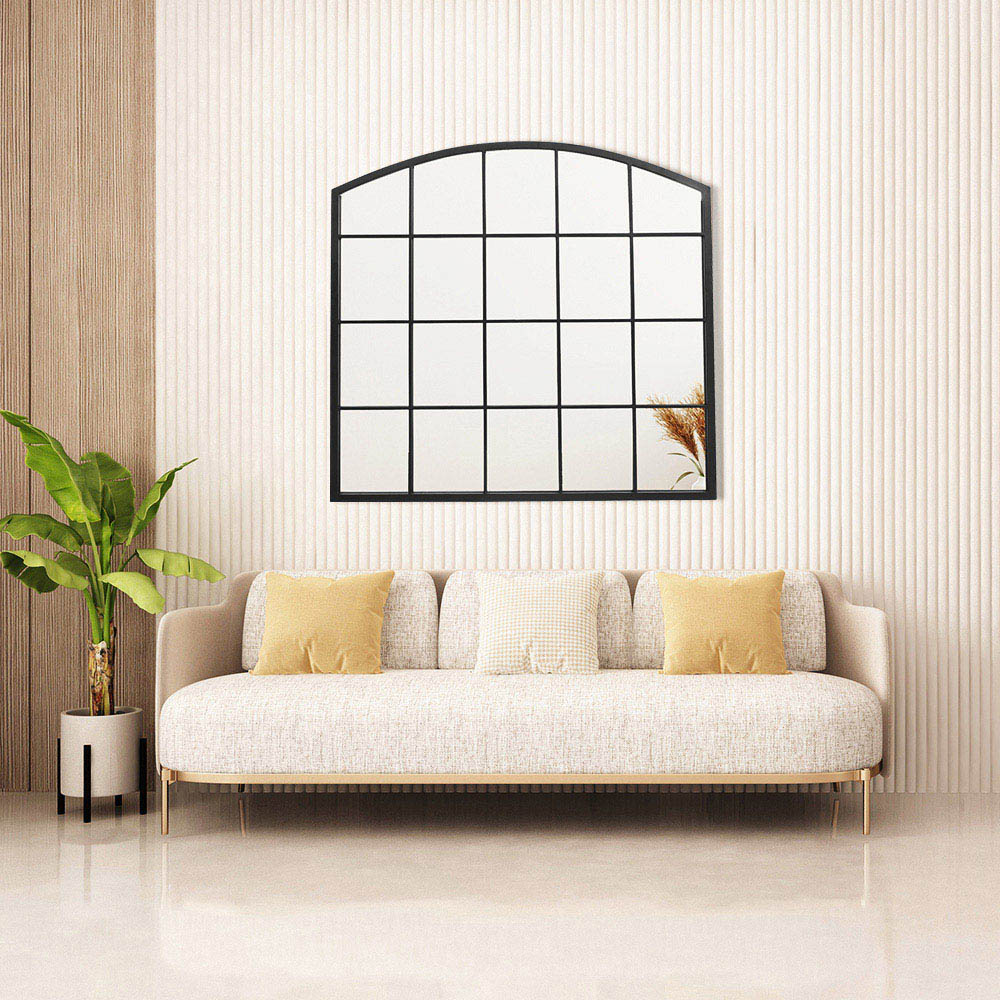Wall Mount Vintage Mirror 96 X 90Cm Image 7