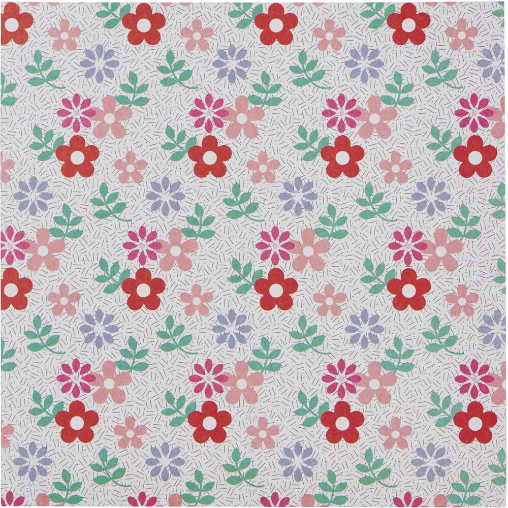Wilko Pattern Paper Pack 6 x 6in 32 sheets Image 8