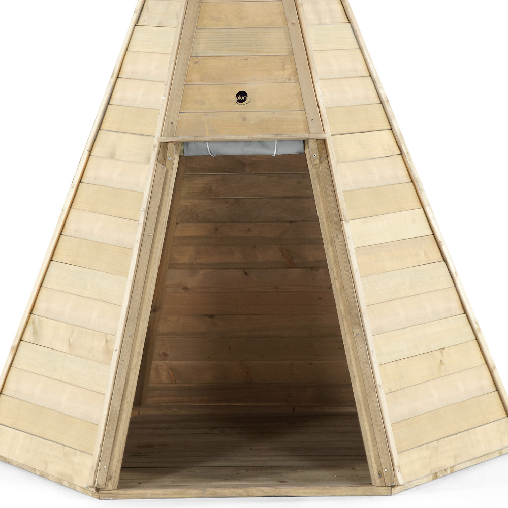 Plum Play Great Teepee Wooden Hideaway Image 4
