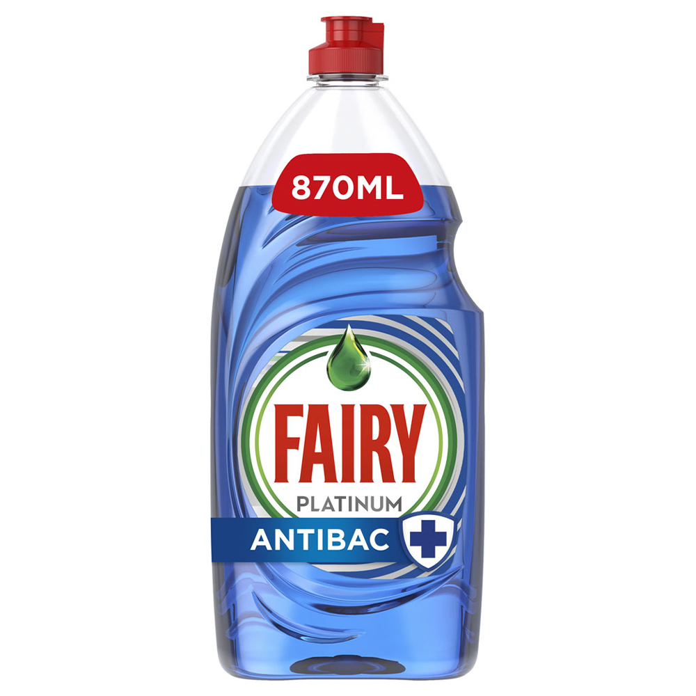 Fairy Eucalyptus Anti Bacterial Washing Up Liquid 870ml Image 1