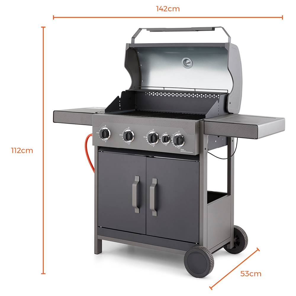 Gas bbq wilko top