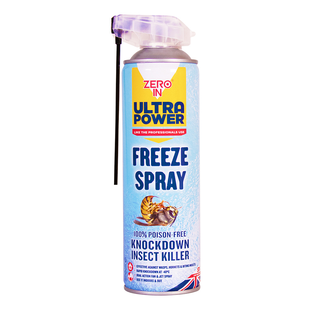 Zeroin Zero In Freeze Spray 500ml  - wilko