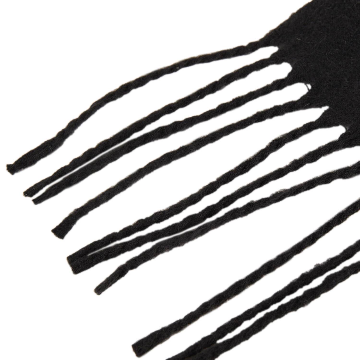 Knitted Scarf - Black or Pink Image 3