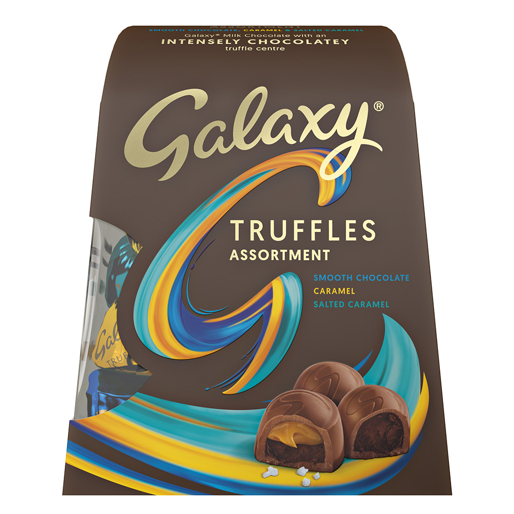 Galaxy Assorted Truffles Milk Chocolate Gift Box of Chocolates 195g Image 1
