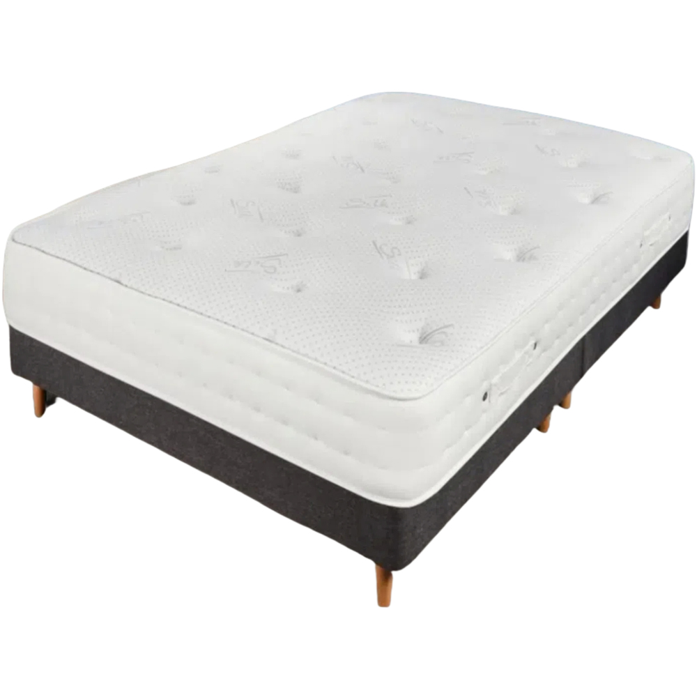 Indoor Living Smooth Silk Super King Size 1000 Pocket Spring Memory Foam Mattress Image 3