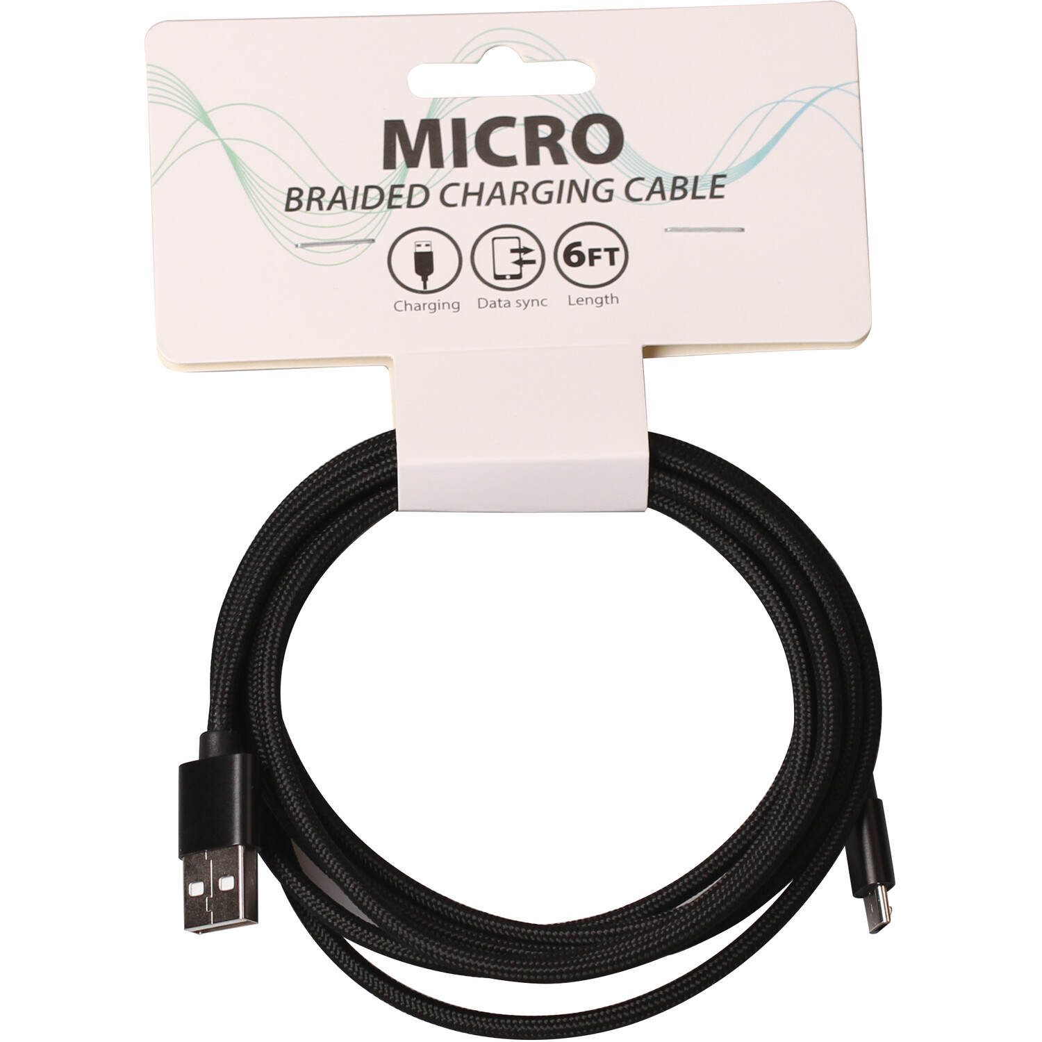 Micro Braided Charging Cable Image