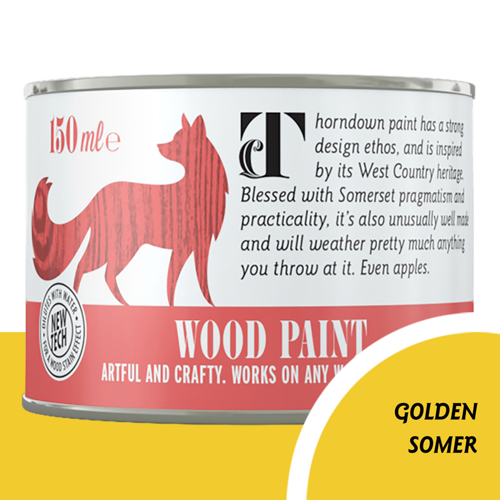 Thorndown Golden Somer Satin Wood Paint 150ml Image 3