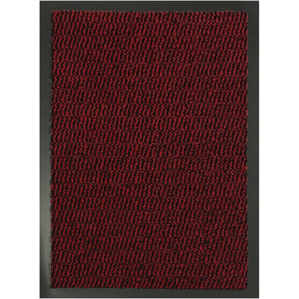 Desire Rugs Red Anti Slip Door Mat 60 x 80cm Image 1