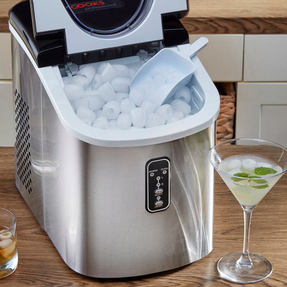 Cooks Professional G2797 Silver Automatic Ice Maker Image 6