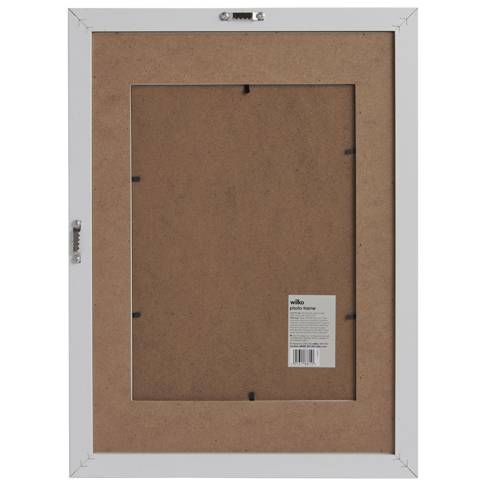 Wilko Natural White Photo Frame A4 29.7 x 21cm Wilko