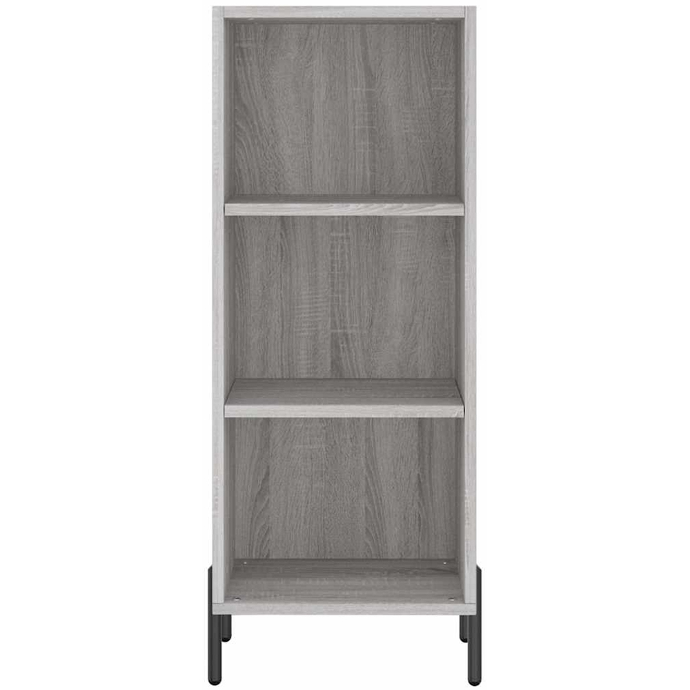 vidaXL 3 Shelf Grey Sonoma Sideboard Image 4