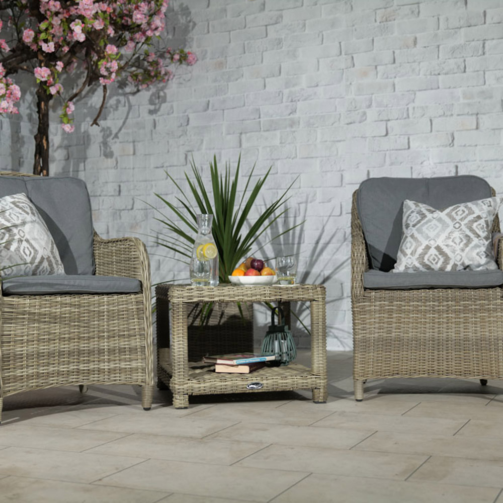 Royalcraft Wentworth 2 Seater Rattan Imperial Companion Seat Image 8