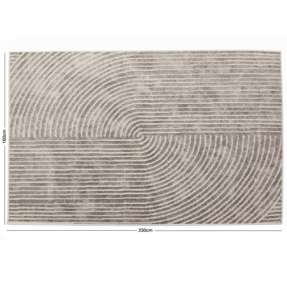 Eselle Muse Zen Grey Rug 160 x 230cm Image 7
