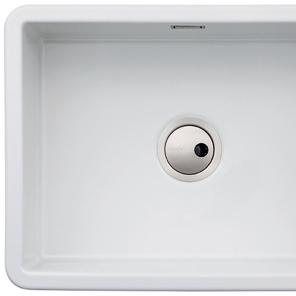 Sandon Ceramic 1.0 Bowl Kitchen Sink 595mm Image 2