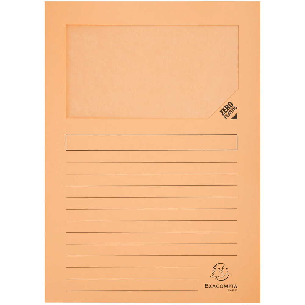 Exacompta Super Assorted Colours Window Folders 10 Pack Image 5