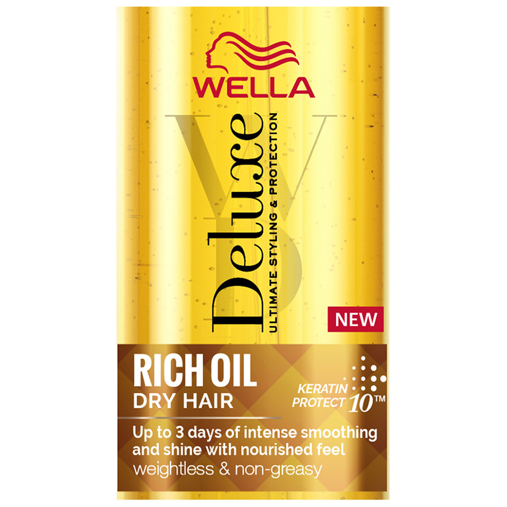 Wella Deluxe Rich Dry Hair Oil 100ml Image 2