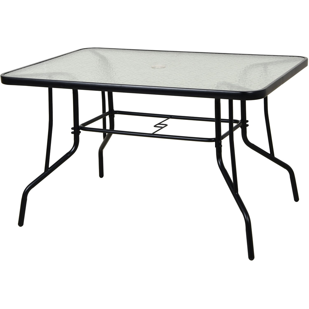 Arosa 6 Seater Dining Table and Chair Set - Black Image 4