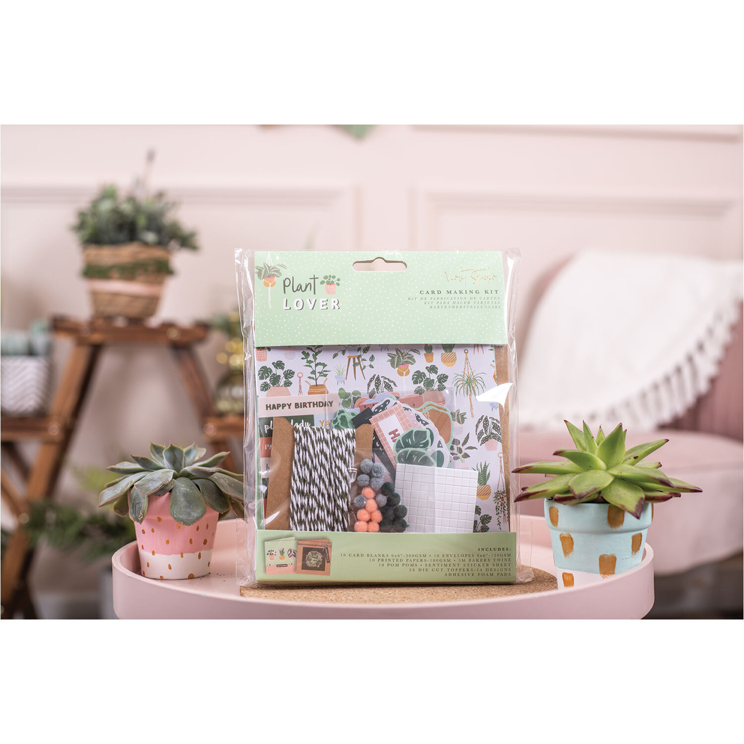 Violet Studio Plant Lover Card Making Kit Image 3