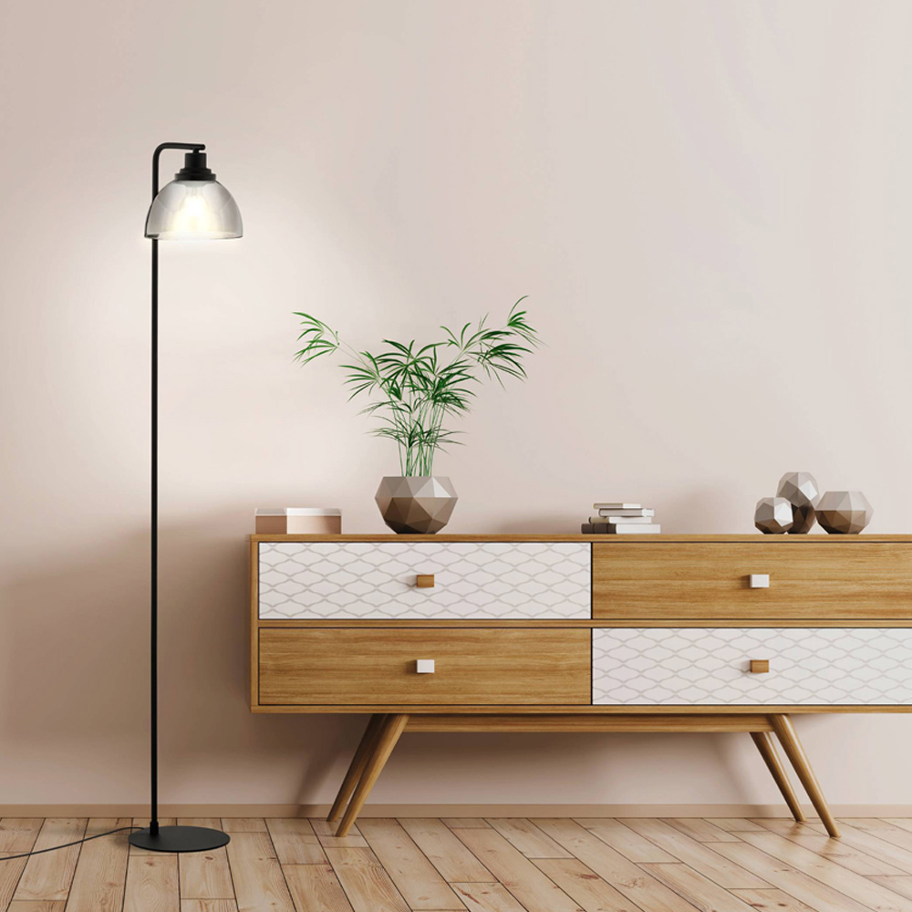 EGLO Beleser Black Floor Lamp Image 3