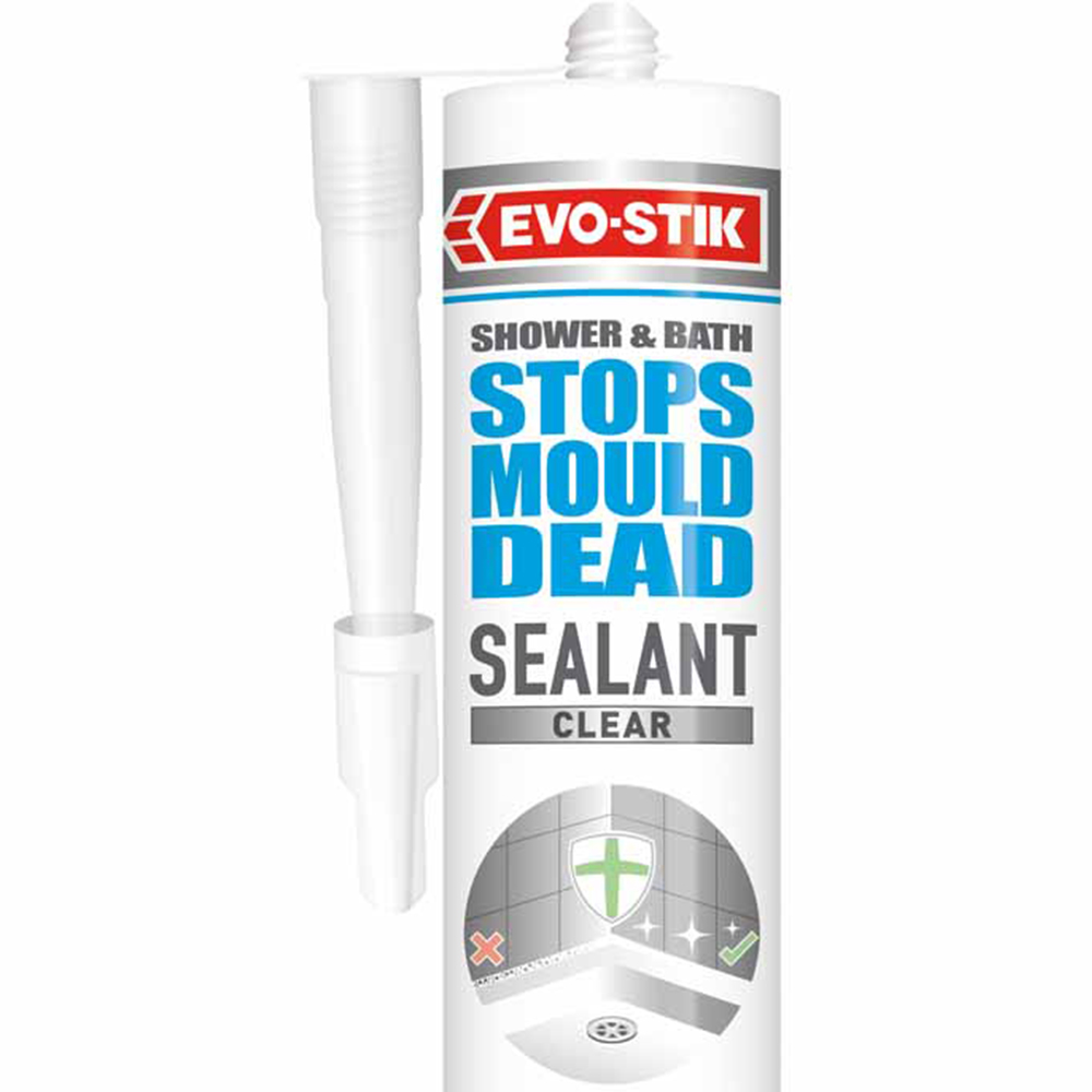 EvoStik Clear Stops Mould Dead Sealant Wilko